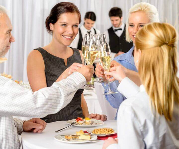 Corporate event decoration