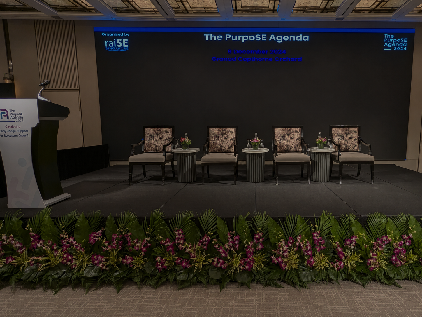 Corporate event decoration by Lucky Tent House and Decoration
